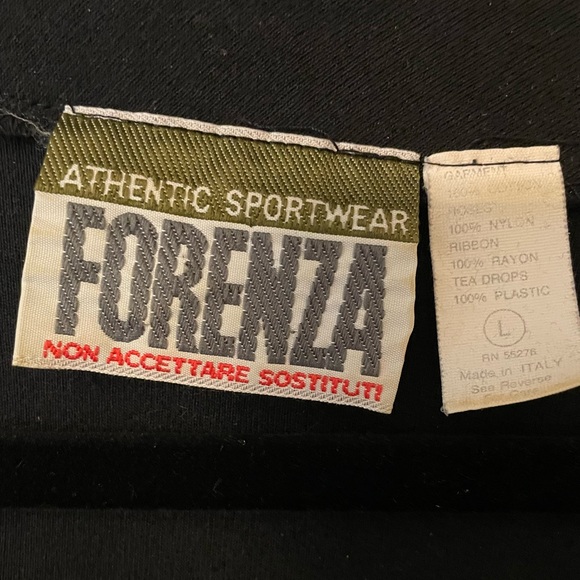 Vintage Forenza Black Cardigan Sweater with Red Roses and beads Size Large - Picture 4 of 6